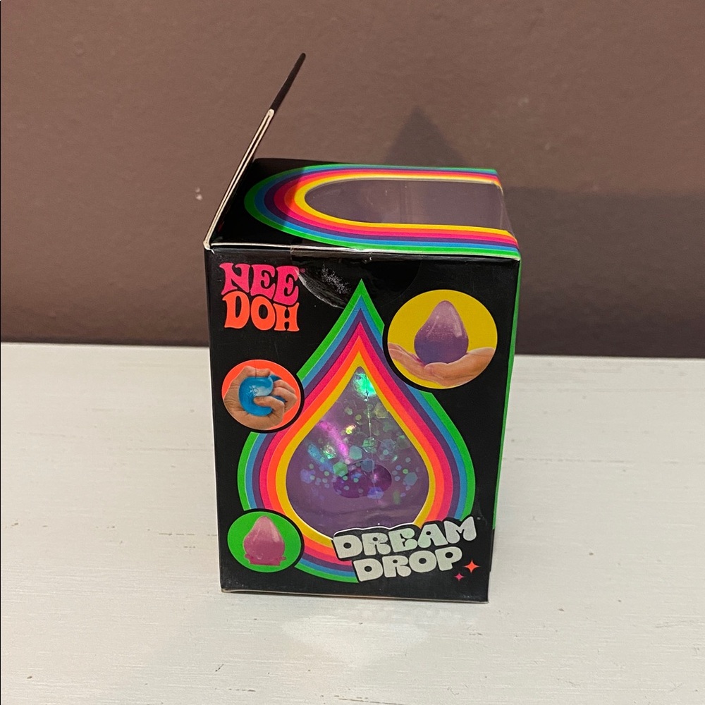 NeeDoh Dream Drop - Purple / Sparkle - Picture 2 of 5
